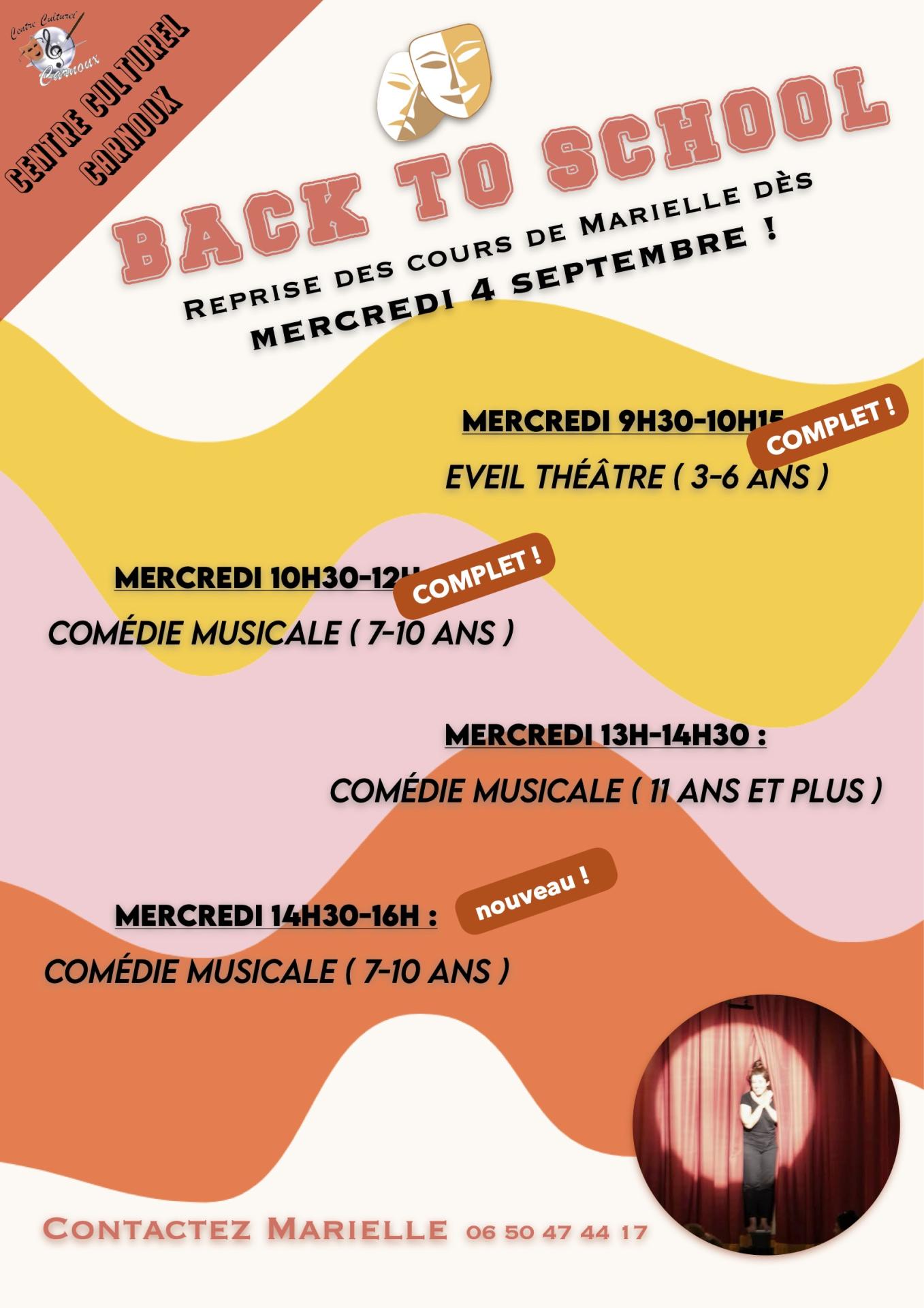 Affiche rentre e2024 2025