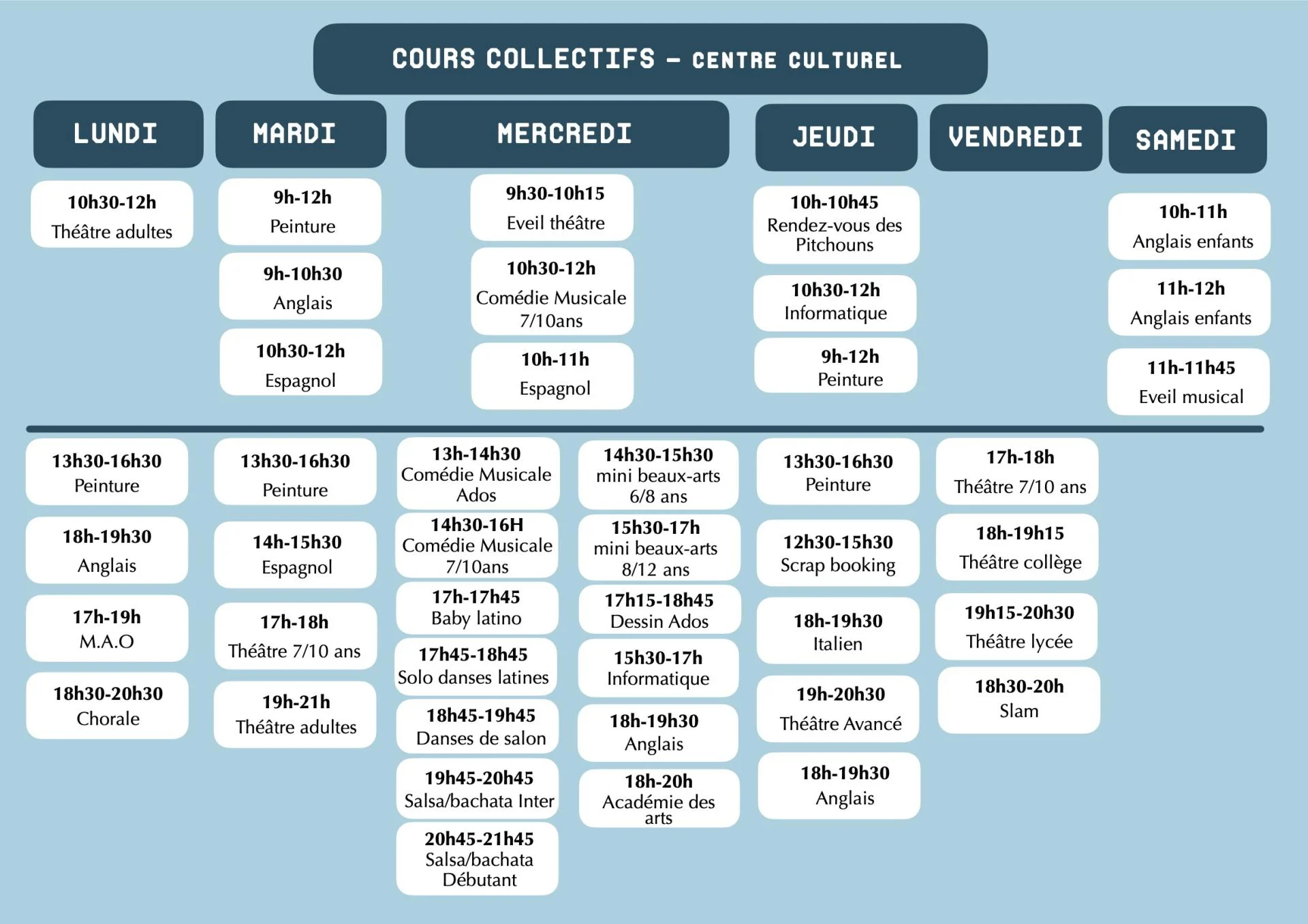 Planning collectif 25 26